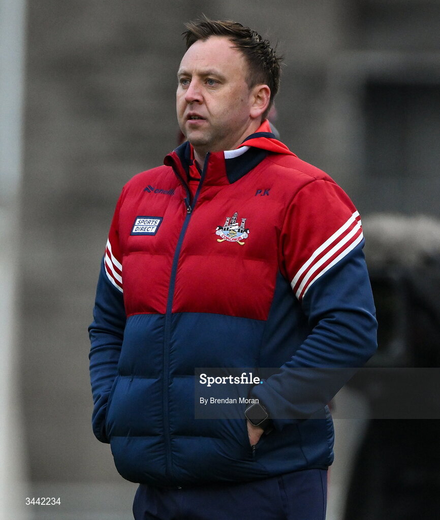 30 April 2026; Cork selector Paul Kerrigan during the Dalata Hotel Group Munster U20 Football Championship final match between Kerry and Cork at Austin Stack Park in Tralee, Kerry. Photo by Brendan Moran/Sportsfile