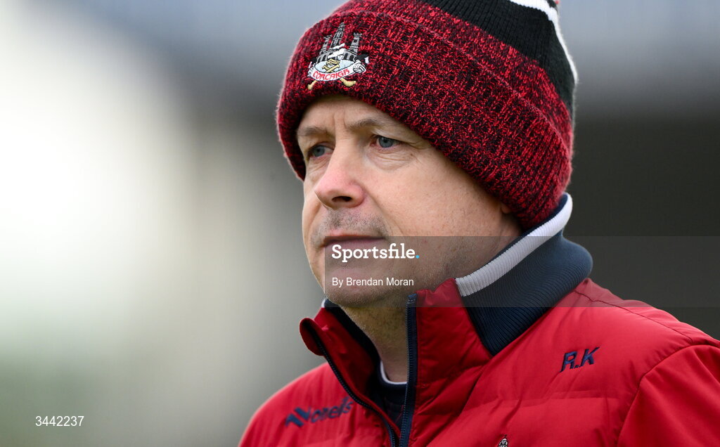 30 April 2026; Cork manager Ray Keane during the Dalata Hotel Group Munster U20 Football Championship final match between Kerry and Cork at Austin Stack Park in Tralee, Kerry. Photo by Brendan Moran/Sportsfile