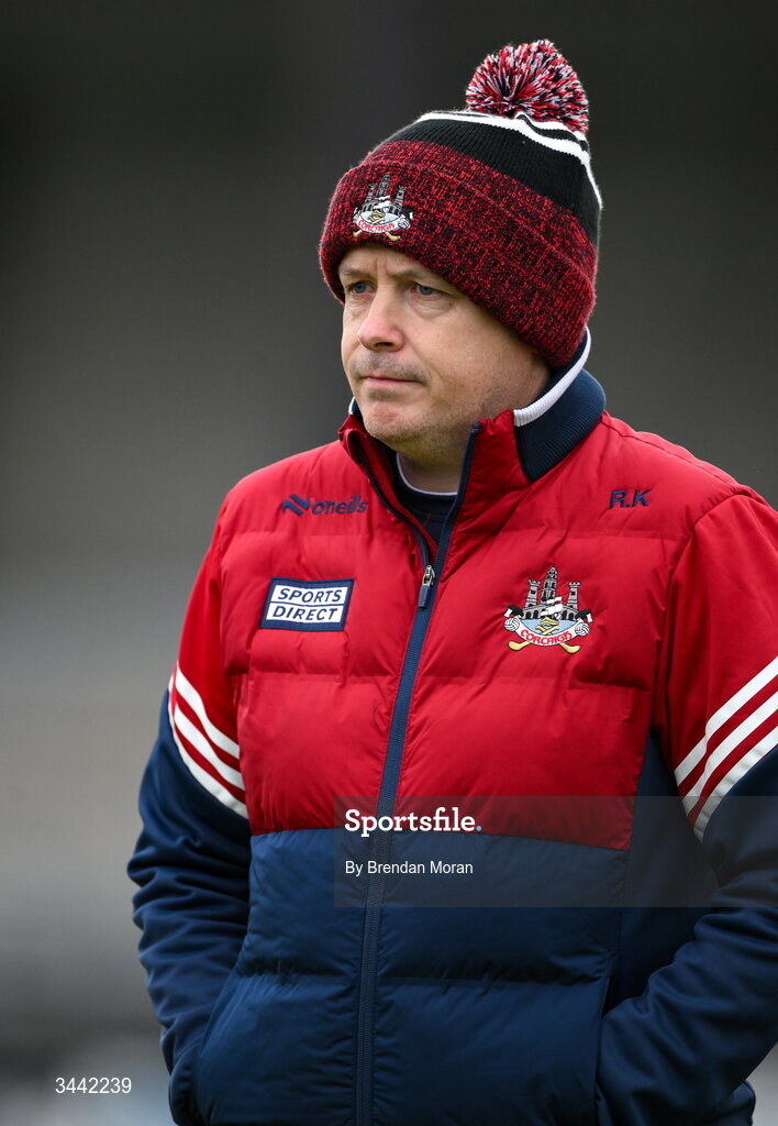 30 April 2026; Cork manager Ray Keane during the Dalata Hotel Group Munster U20 Football Championship final match between Kerry and Cork at Austin Stack Park in Tralee, Kerry. Photo by Brendan Moran/Sportsfile