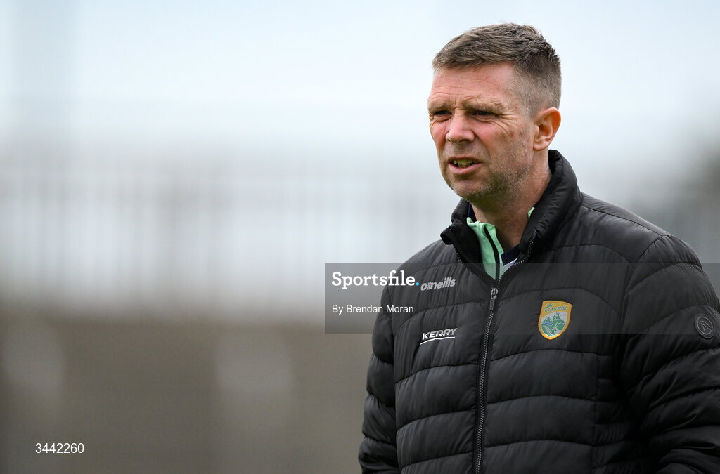 30 April 2026; Kerry manager Tomás Ó Sé before the Dalata Hotel Group Munster U20 Football Championship final match between Kerry and Cork at Austin Stack Park in Tralee, Kerry. Photo by Brendan Moran/Sportsfile