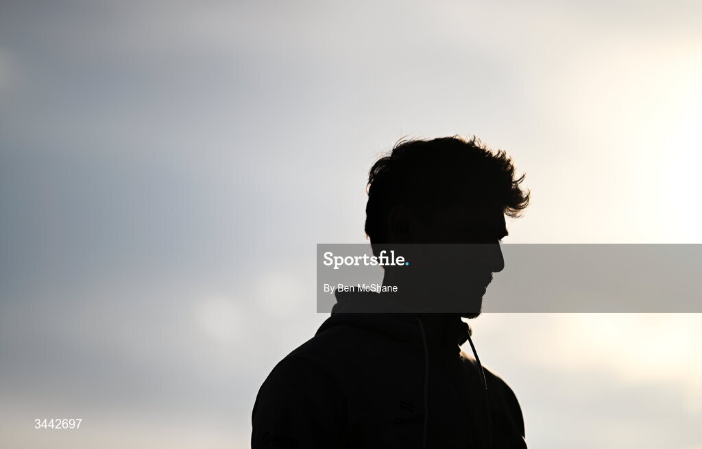 1 May 2026; Rodrigo Freitas of Shelbourne before the SSE Airtricity Men's Premier Division match between Dundalk and Shelbourne at Oriel Park in Dundalk, Louth. Photo by Ben McShane/Sportsfile