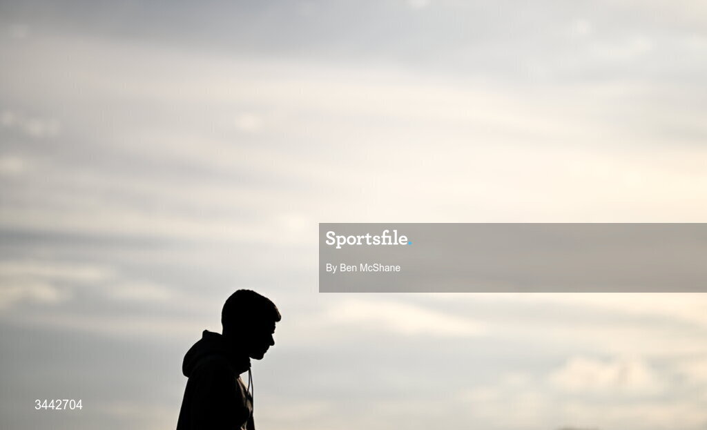 1 May 2026; Sean Gannon of Shelbourne before the SSE Airtricity Men's Premier Division match between Dundalk and Shelbourne at Oriel Park in Dundalk, Louth. Photo by Ben McShane/Sportsfile