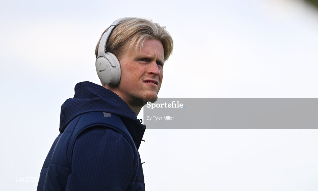 1 May 2026; Jorgen Voilas of Waterford before the SSE Airtricity Men's Premier Division match between Shamrock Rovers and Waterford at Tallaght Stadium in Dublin. Photo by Tyler Miller/Sportsfile