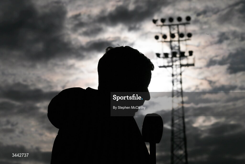 1 May 2026; Derry City manager Tiernan Lynch before the SSE Airtricity Men's Premier Division match between Bohemians and Derry City at Dalymount Park in Dublin. Photo by Stephen McCarthy/Sportsfile