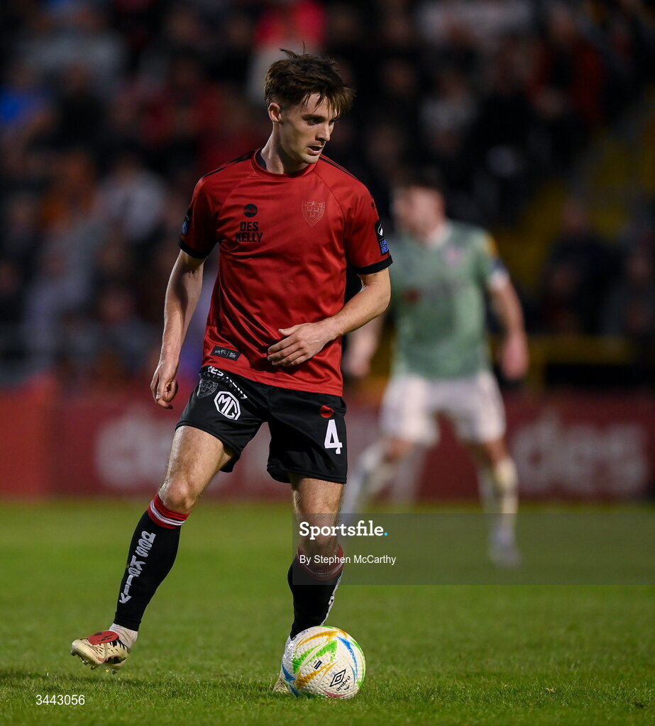 1 May 2026; Niall Morahan of Bohemians during the SSE Airtricity Men's Premier Division match between Bohemians and Derry City at Dalymount Park in Dublin. Photo by Stephen McCarthy/Sportsfile
