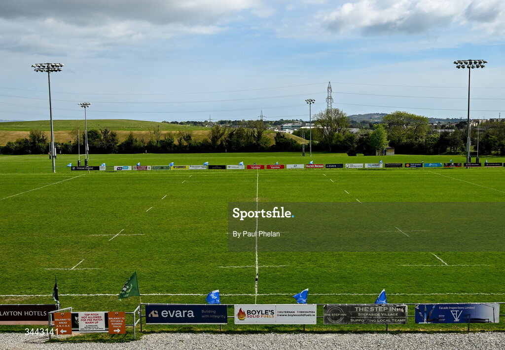 2 May 2026; A general view of Kirwan Park, DLSP FC before the IRFU Men's Junior Interprovincials Round 2 match between Munster and Leinster at DLSP FC in Kiltiernan, Dublin. Photo by Paul Phelan/Sportsfile