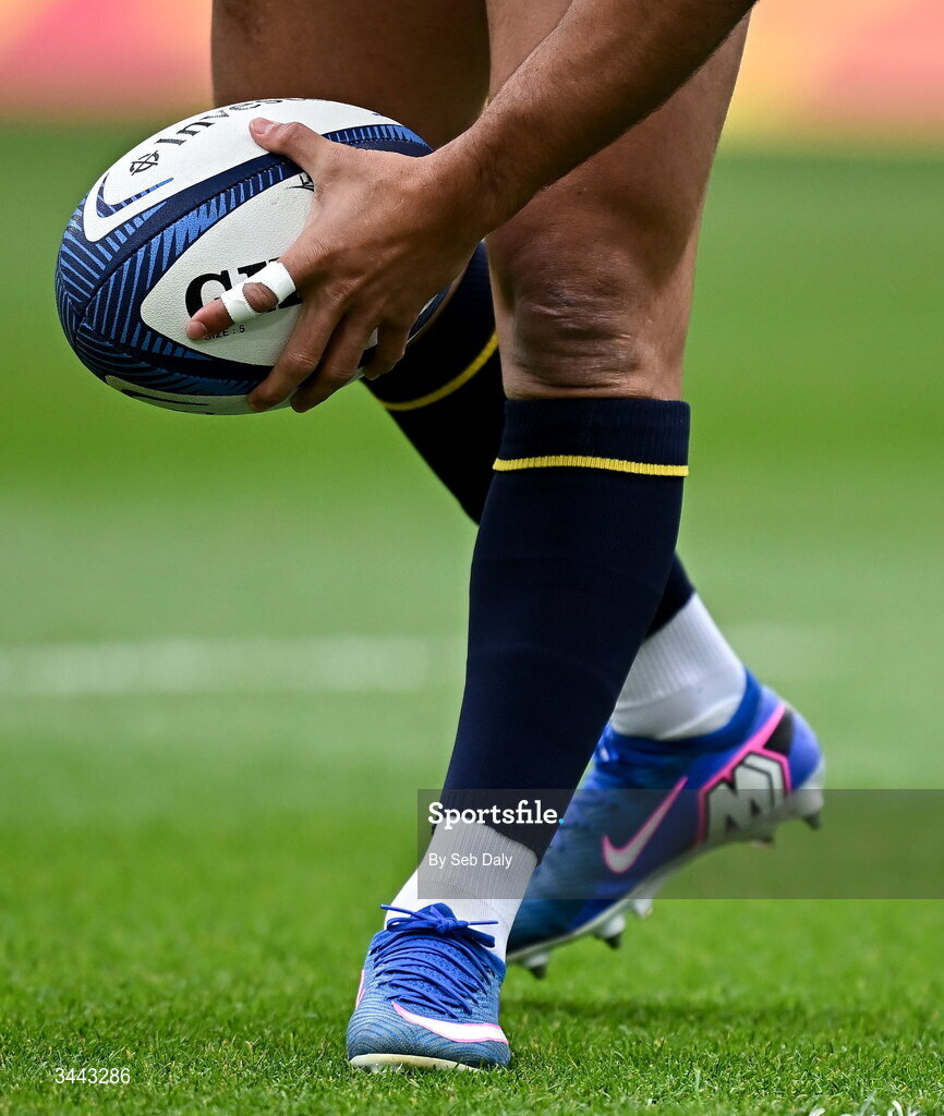 2 May 2026; Jamison Gibson-Park of Leinster before the Investec Champions Cup semi-final match between Leinster and RC Toulon at the Aviva Stadium in Dublin. Photo by Seb Daly/Sportsfile