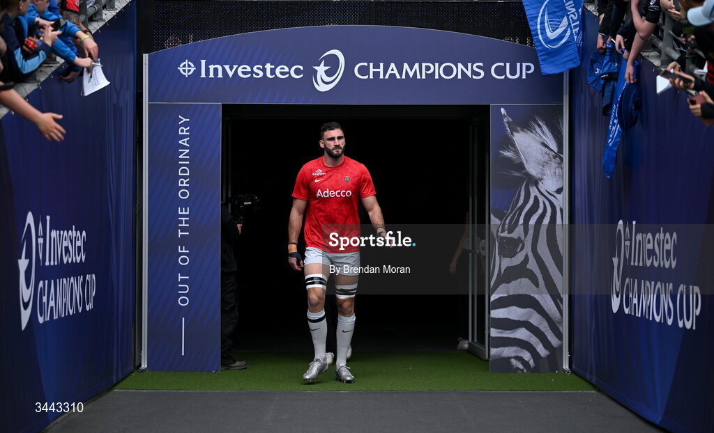 2 May 2026; Charles Ollivon of RC Toulon before the Investec Champions Cup semi-final match between Leinster and RC Toulon at the Aviva Stadium in Dublin. Photo by Brendan Moran/Sportsfile