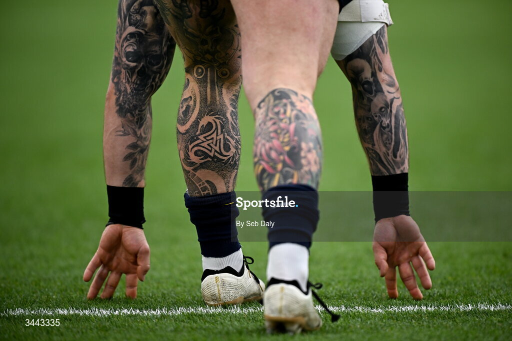 2 May 2026; Andrew Porter of Leinster before the Investec Champions Cup semi-final match between Leinster and RC Toulon at the Aviva Stadium in Dublin. Photo by Seb Daly/Sportsfile