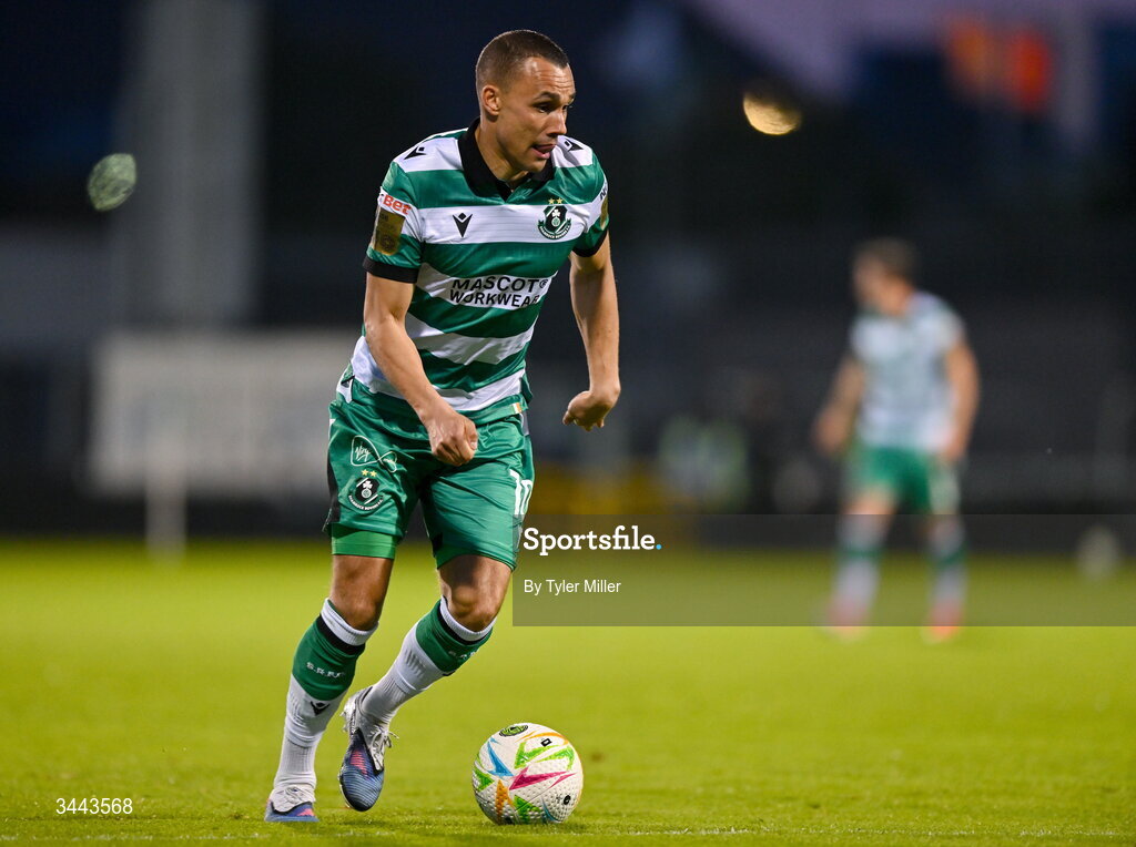 1 May 2026; Graham Burke of Shamrock Rovers during the SSE Airtricity Men's Premier Division match between Shamrock Rovers and Waterford at Tallaght Stadium in Dublin. Photo by Tyler Miller/Sportsfile