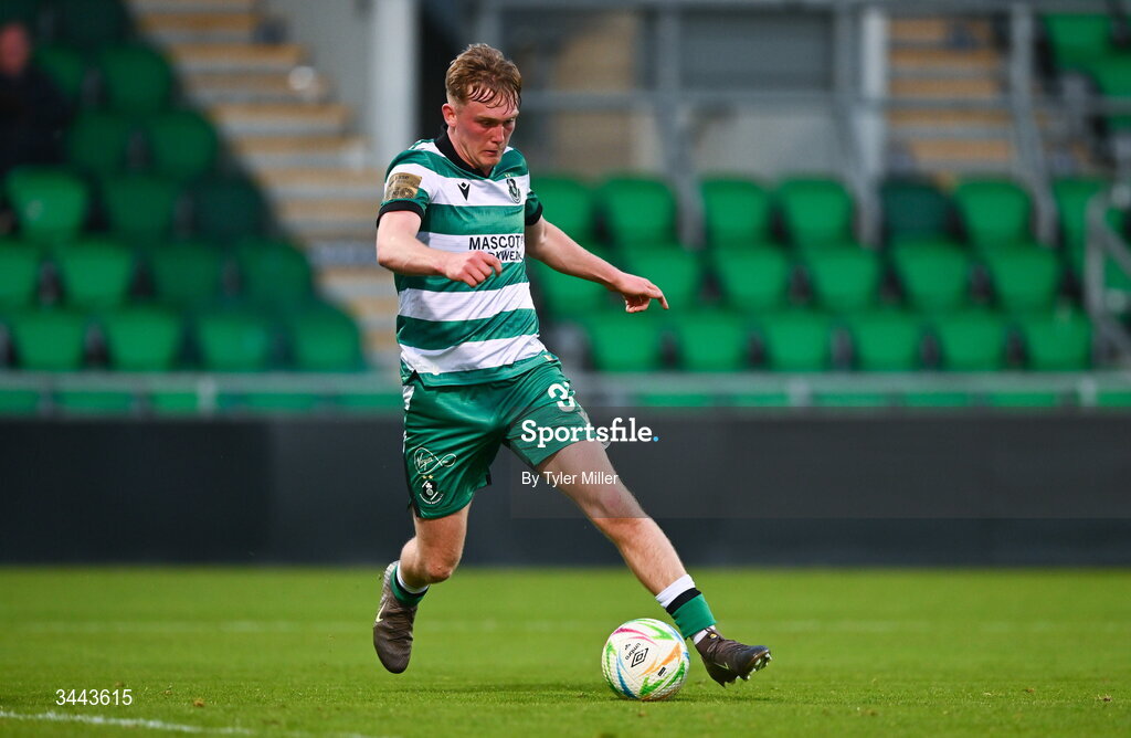1 May 2026; Michael Noonan of Shamrock Rovers during the SSE Airtricity Men's Premier Division match between Shamrock Rovers and Waterford at Tallaght Stadium in Dublin. Photo by Tyler Miller/Sportsfile