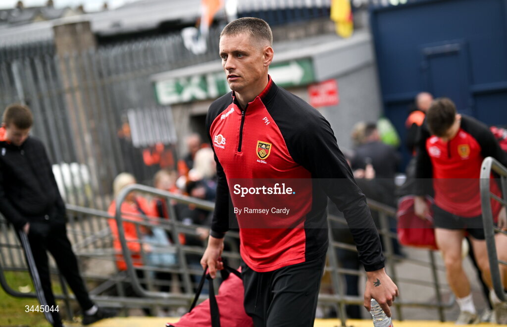 3 May 2026; Pat Havern of Down before the Ulster GAA Football Senior Championship semi-final match between Armagh and Down at St Tiernach's Park in Clones, Monaghan. Photo by Ramsey Cardy/Sportsfile