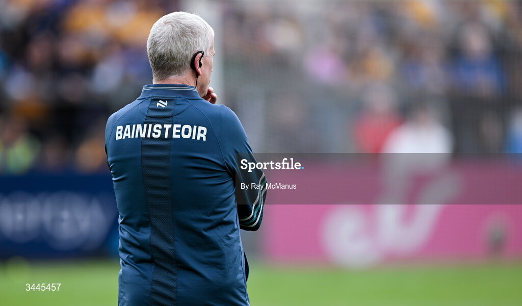 3 May 2026; Limerick manager John Kiely before the Munster GAA Senior Hurling Championship Round 3 match between Clare and Limerick at Zimmer Biomet Páirc Chíosóg in Ennis, Clare. Photo by Ray McManus/Sportsfile