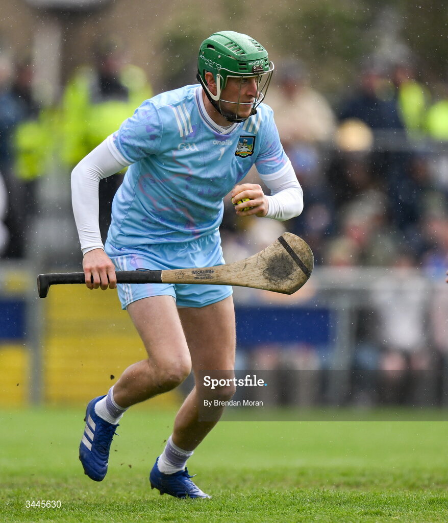 3 May 2026; Limerick goalkeeper Nickie Quaid during the Munster GAA Senior Hurling Championship Round 3 match between Clare and Limerick at Zimmer Biomet Páirc Chíosóg in Ennis, Clare. Photo by Brendan Moran/Sportsfile