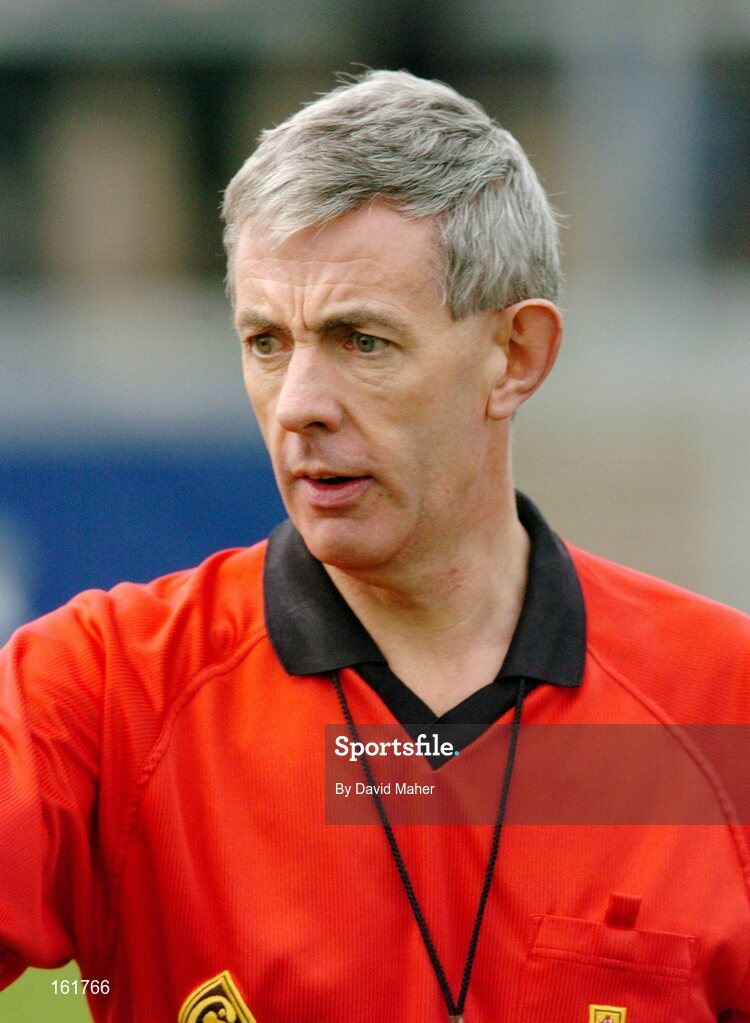 14 November 2004; Michael Hughes, referee. AIB Ulster Senior Club Football Championship Quarter Final Replay, Mayobridge v Ardara, Newry, Co. Down. Picture credit; David Maher / SPORTSFILE