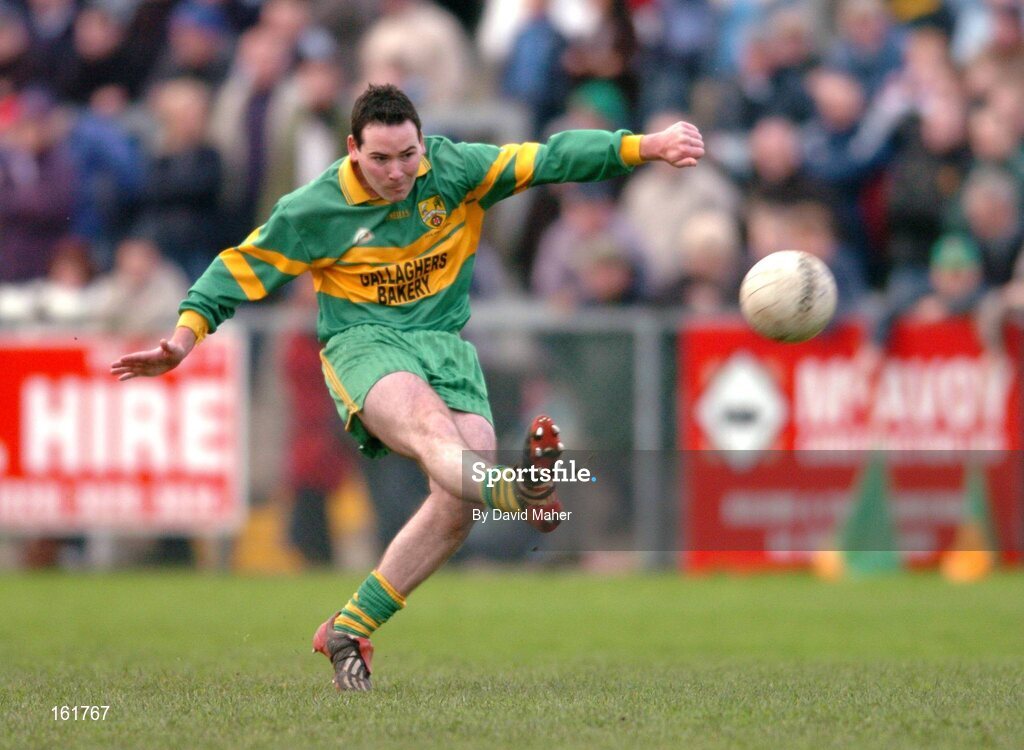 14 November 2004; Jonathan O'Boyle, Ardara. AIB Ulster Senior Club Football Championship Quarter Final Replay, Mayobridge v Ardara, Newry, Co. Down. Picture credit; David Maher / SPORTSFILE