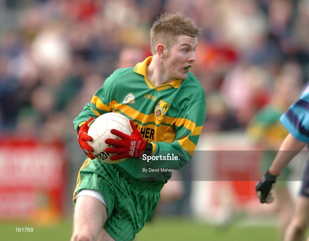 14 November 2004; Gareth Concar, Ardara. AIB Ulster Senior Club Football Championship Quarter Final Replay, Mayobridge v Ardara, Newry, Co. Down. Picture credit; David Maher / SPORTSFILE