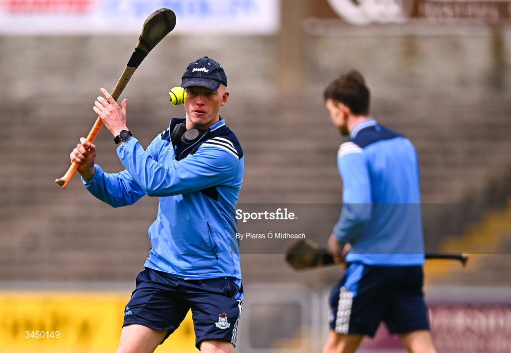 9 May 2026; Fergal Whitely of Dublin before the Leinster GAA Senior Hurling Championship round 3 match between Wexford and Dublin at Chadwicks Wexford Park in Wexford. Photo by Piaras Ó Mídheach/Sportsfile