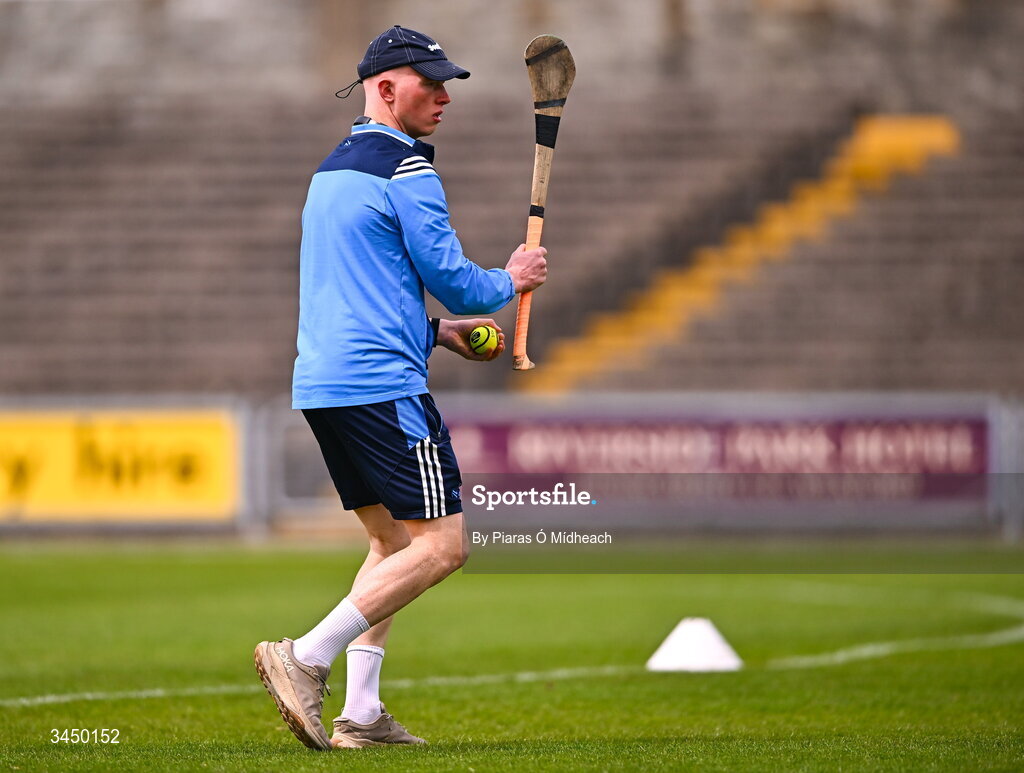 9 May 2026; Fergal Whitely of Dublin before the Leinster GAA Senior Hurling Championship round 3 match between Wexford and Dublin at Chadwicks Wexford Park in Wexford. Photo by Piaras Ó Mídheach/Sportsfile