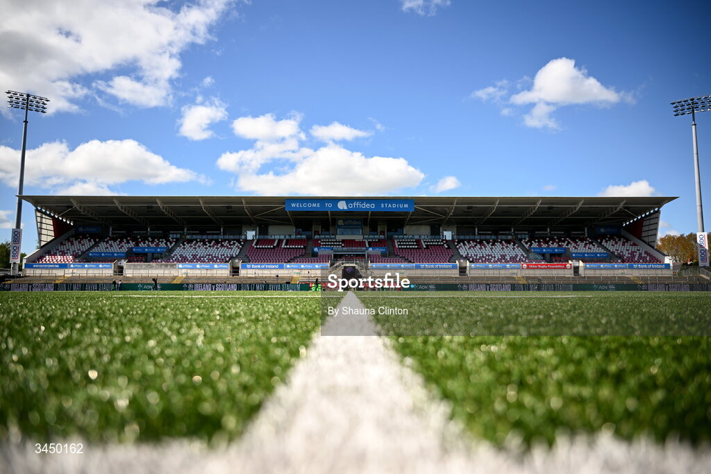 9 May 2026; A general view of Affidea Stadium ahead of the Women's 6 Nations Rugby Championship match between Ireland and Wales at Affidea Stadium in Belfast. Photo by Shauna Clinton/Sportsfile