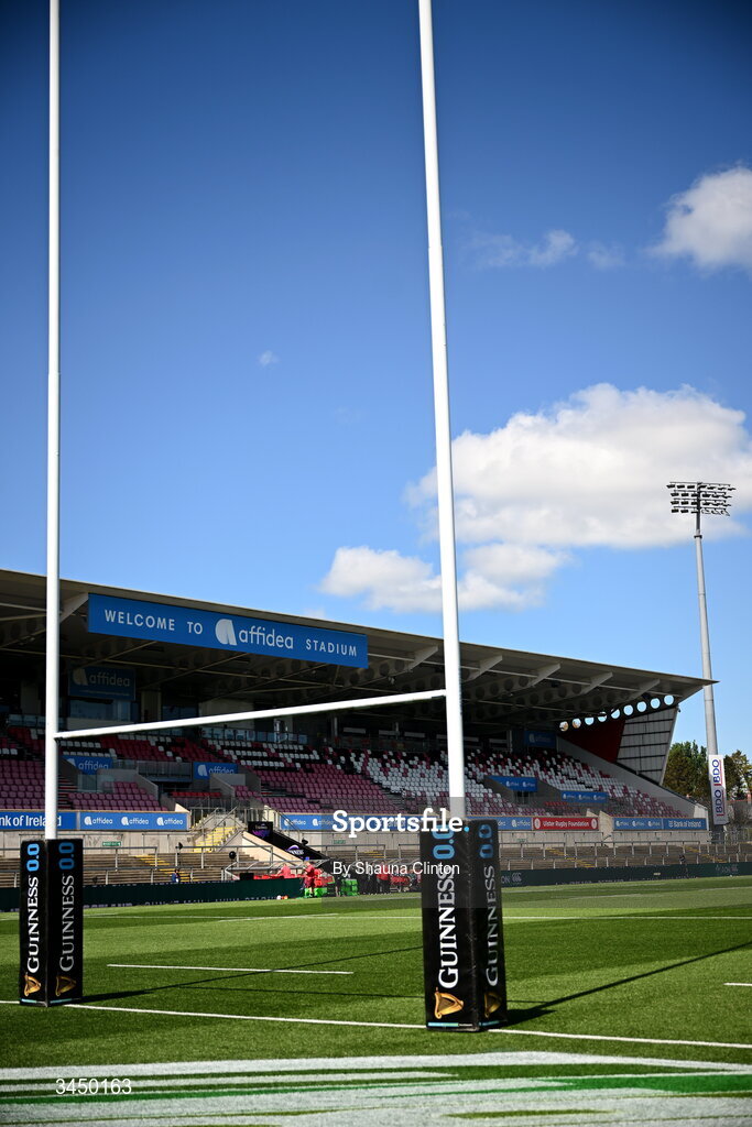 9 May 2026; A general view of Affidea Stadium ahead of the Women's 6 Nations Rugby Championship match between Ireland and Wales at Affidea Stadium in Belfast. Photo by Shauna Clinton/Sportsfile