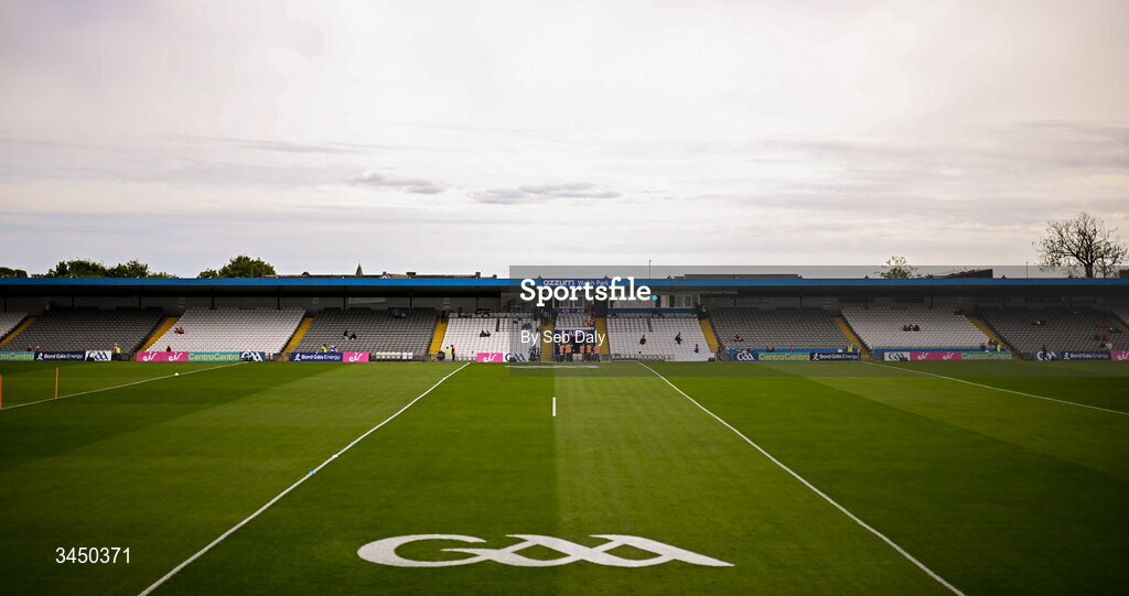 9 May 2026; A general view inside the stadium before the Munster GAA Senior Hurling Championship Round 3 match between Waterford and Cork at Azzurri Walsh Park in Waterford. Photo by Seb Daly/Sportsfile