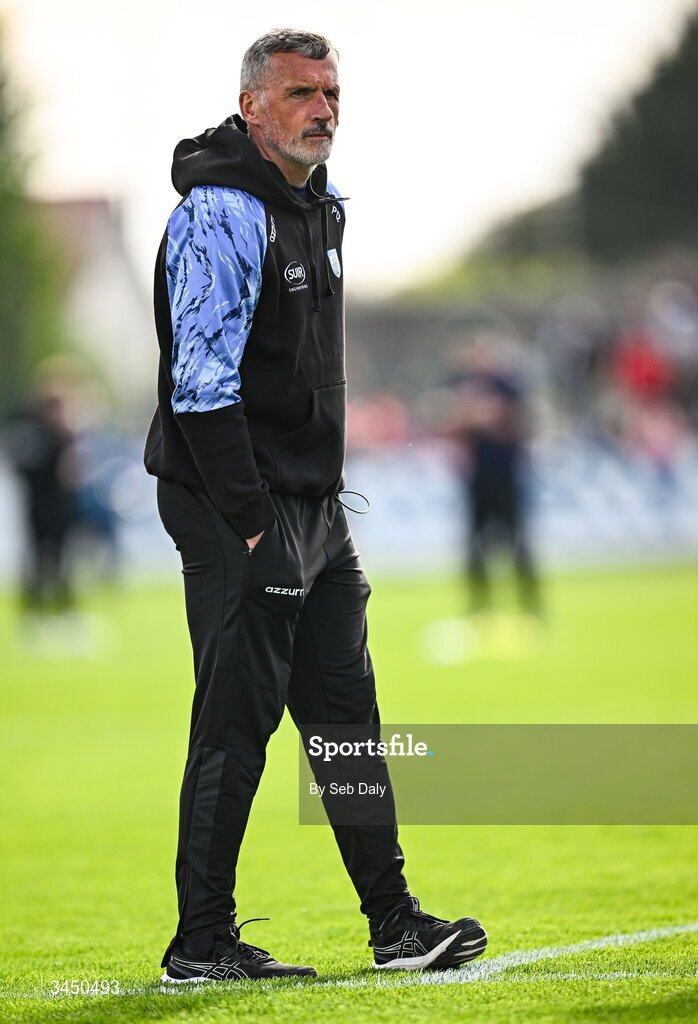 9 May 2026; Waterford manager Peter Queally before the Munster GAA Senior Hurling Championship Round 3 match between Waterford and Cork at Azzurri Walsh Park in Waterford. Photo by Seb Daly/Sportsfile