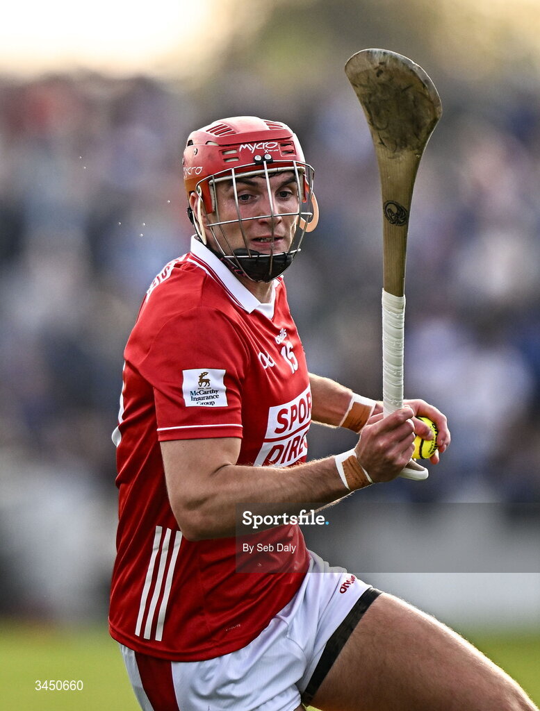 9 May 2026; Brian Hayes of Cork during the Munster GAA Senior Hurling Championship Round 3 match between Waterford and Cork at Azzurri Walsh Park in Waterford. Photo by Seb Daly/Sportsfile