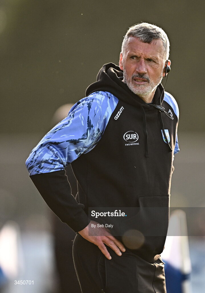 9 May 2026; Waterford manager Peter Queally during the Munster GAA Senior Hurling Championship Round 3 match between Waterford and Cork at Azzurri Walsh Park in Waterford. Photo by Seb Daly/Sportsfile