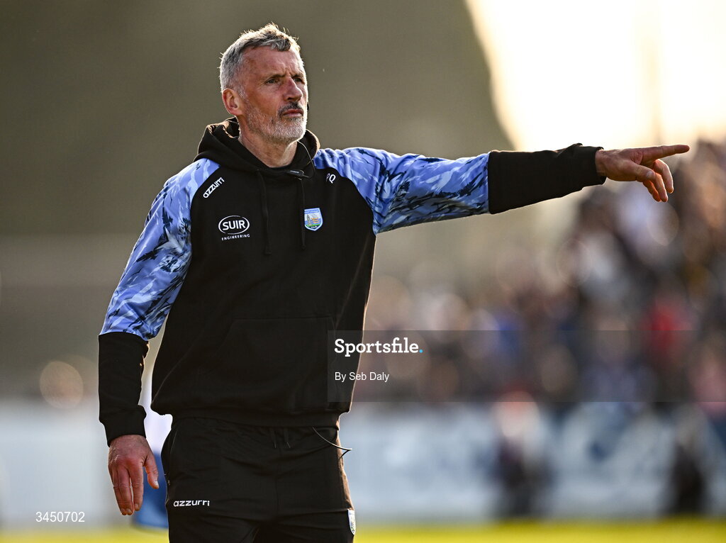9 May 2026; Waterford manager Peter Queally during the Munster GAA Senior Hurling Championship Round 3 match between Waterford and Cork at Azzurri Walsh Park in Waterford. Photo by Seb Daly/Sportsfile