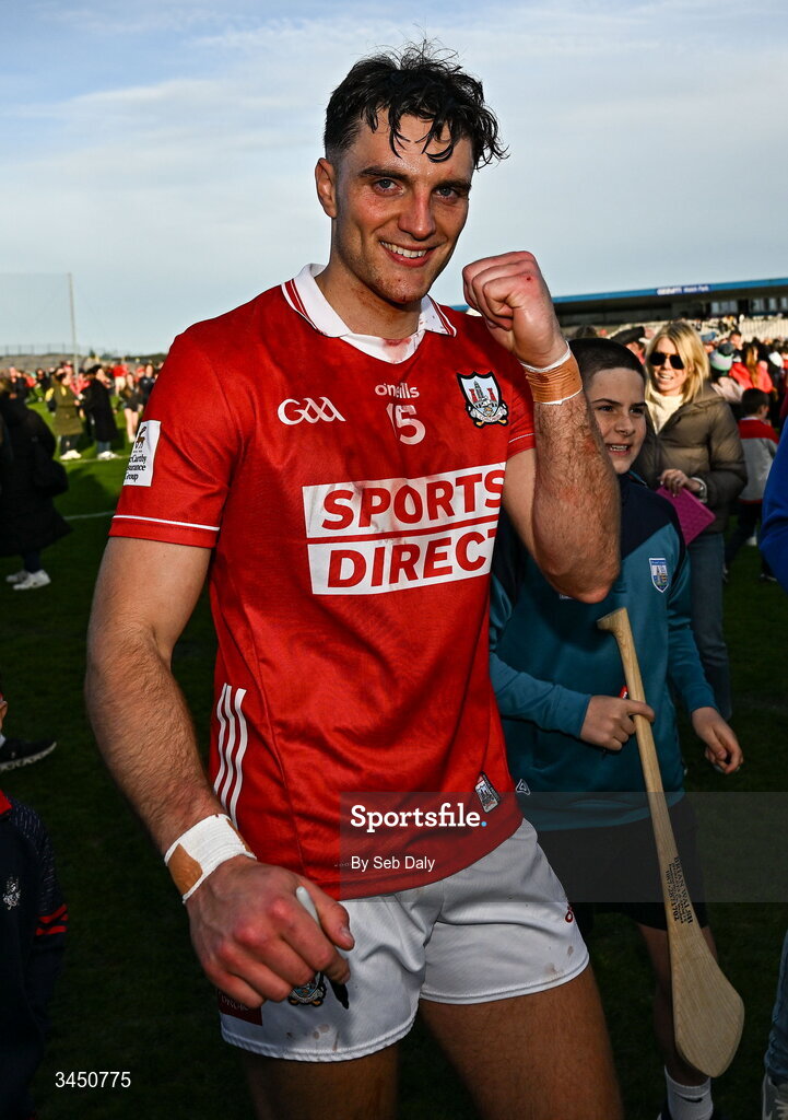 9 May 2026; Brian Hayes of Cork after his side's victory in the Munster GAA Senior Hurling Championship Round 3 match between Waterford and Cork at Azzurri Walsh Park in Waterford. Photo by Seb Daly/Sportsfile