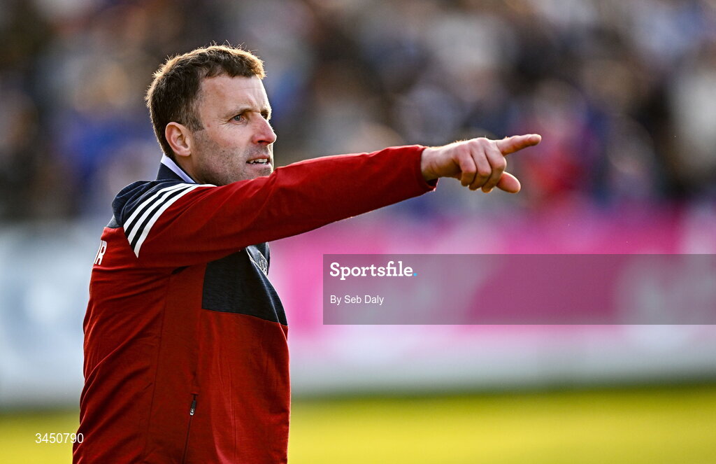 9 May 2026; Cork manager Ben O'Connor during the Munster GAA Senior Hurling Championship Round 3 match between Waterford and Cork at Azzurri Walsh Park in Waterford. Photo by Seb Daly/Sportsfile