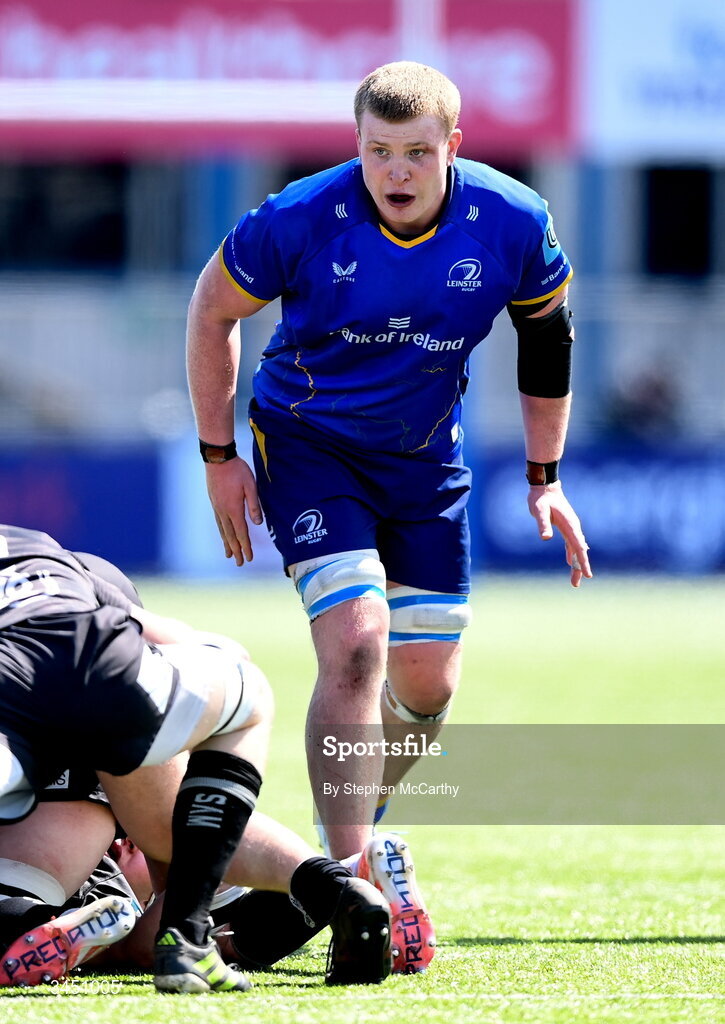 9 May 2026; Conor O’Tighearnaigh of Leinster during the IRFU Interprovincial A Championship match between Leinster A and Ulster A at Energia Park in Dublin. Photo by Stephen McCarthy/Sportsfile