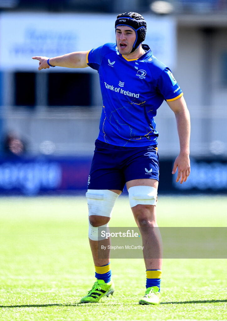 9 May 2026; Sean Walsh of Leinster during the IRFU Interprovincial A Championship match between Leinster A and Ulster A at Energia Park in Dublin. Photo by Stephen McCarthy/Sportsfile
