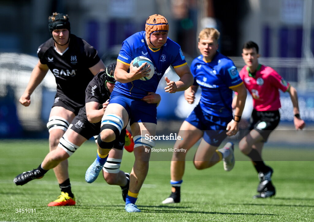 9 May 2026; Josh Ericson of Leinster during the IRFU Interprovincial A Championship match between Leinster A and Ulster A at Energia Park in Dublin. Photo by Stephen McCarthy/Sportsfile