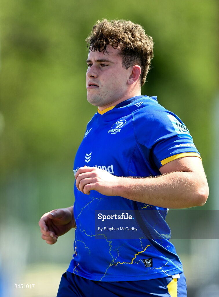 9 May 2026; Max Doyle of Leinster during the IRFU Interprovincial A Championship match between Leinster A and Ulster A at Energia Park in Dublin. Photo by Stephen McCarthy/Sportsfile