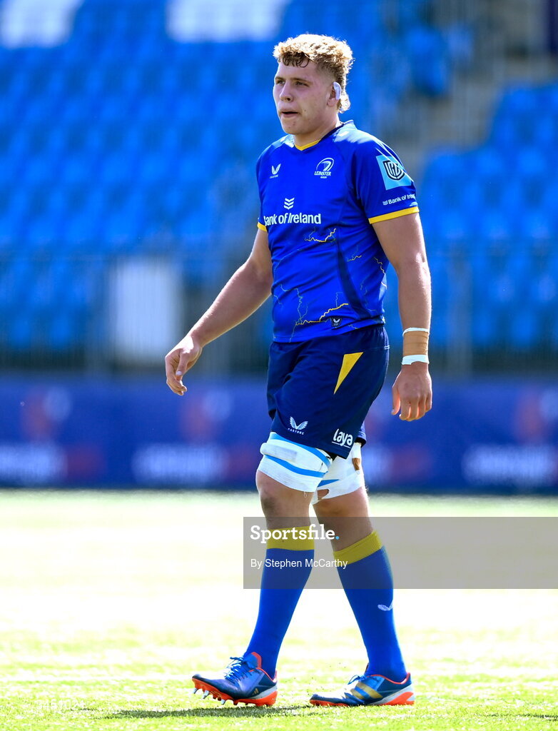 9 May 2026; Artur Symkovskiy of Leinster during the IRFU Interprovincial A Championship match between Leinster A and Ulster A at Energia Park in Dublin. Photo by Stephen McCarthy/Sportsfile