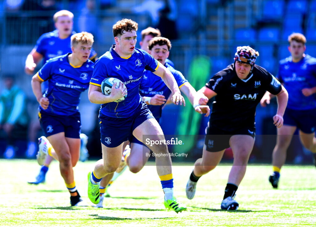 9 May 2026; Jack Deegan of Leinster during the IRFU Interprovincial A Championship match between Leinster A and Ulster A at Energia Park in Dublin. Photo by Stephen McCarthy/Sportsfile