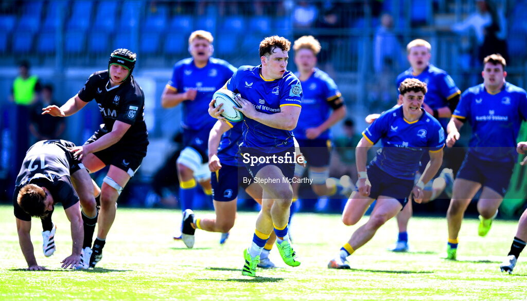 9 May 2026; Jack Deegan of Leinster during the IRFU Interprovincial A Championship match between Leinster A and Ulster A at Energia Park in Dublin. Photo by Stephen McCarthy/Sportsfile