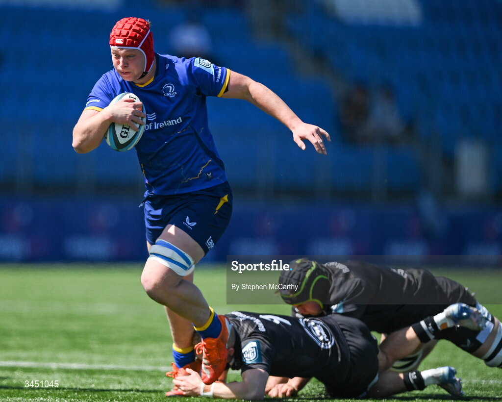 9 May 2026; Mahon Ronan of Leinster during the IRFU Interprovincial A Championship match between Leinster A and Ulster A at Energia Park in Dublin. Photo by Stephen McCarthy/Sportsfile