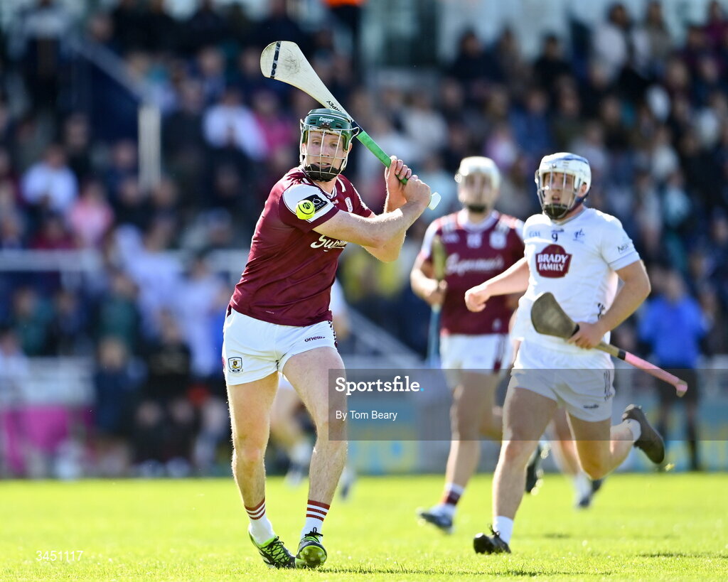 9 May 2026; Cathal Mannion of Galway during the Leinster GAA Senior Hurling Championship round 3 match between Kildare and Galway at Cedral St Conleth's Park in Newbridge, Kildare. Photo by Tom Beary/Sportsfile