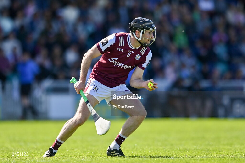 9 May 2026; Padraic Mannion of Galway during the Leinster GAA Senior Hurling Championship round 3 match between Kildare and Galway at Cedral St Conleth's Park in Newbridge, Kildare. Photo by Tom Beary/Sportsfile