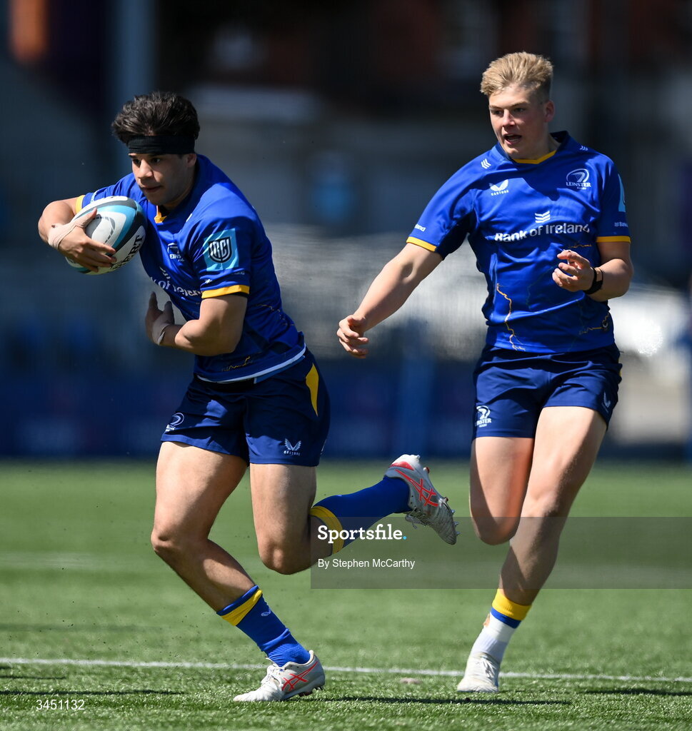 9 May 2026; Inigo Cruise-O’Brien of Leinster during the IRFU Interprovincial A Championship match between Leinster A and Ulster A at Energia Park in Dublin. Photo by Stephen McCarthy/Sportsfile