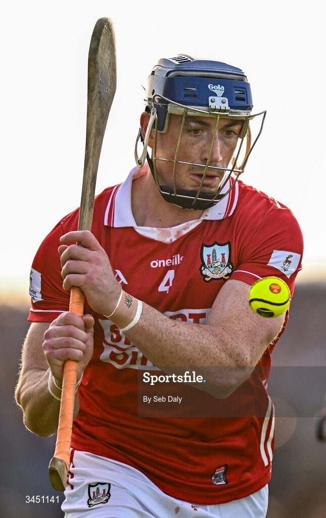 9 May 2026; Seán O’Donoghue of Cork during the Munster GAA Senior Hurling Championship Round 3 match between Waterford and Cork at Azzurri Walsh Park in Waterford. Photo by Seb Daly/Sportsfile