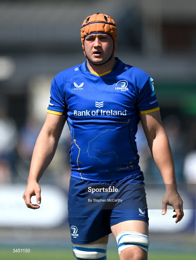9 May 2026; Josh Ericson of Leinster during the IRFU Interprovincial A Championship match between Leinster A and Ulster A at Energia Park in Dublin. Photo by Stephen McCarthy/Sportsfile