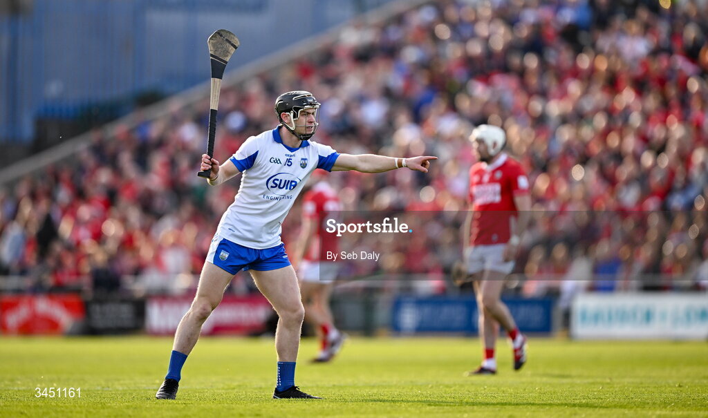 9 May 2026; Kevin Mahony of Waterford during the Munster GAA Senior Hurling Championship Round 3 match between Waterford and Cork at Azzurri Walsh Park in Waterford. Photo by Seb Daly/Sportsfile