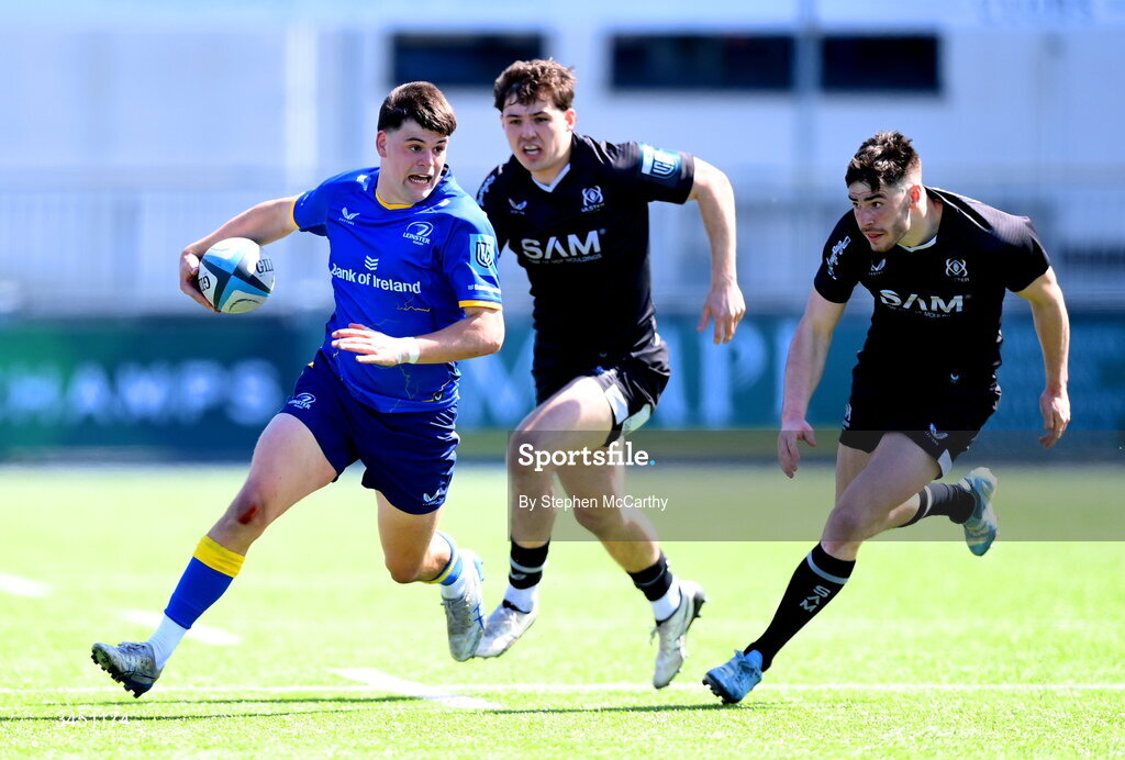 9 May 2026; Tom Larke of Leinster during the IRFU Interprovincial A Championship match between Leinster A and Ulster A at Energia Park in Dublin. Photo by Stephen McCarthy/Sportsfile