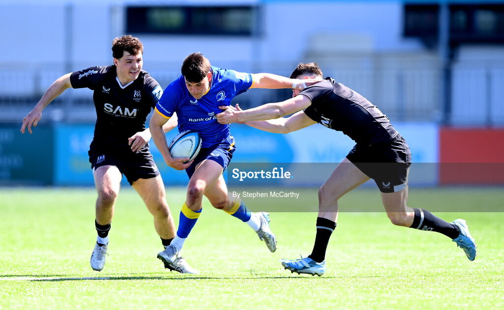 9 May 2026; Tom Larke of Leinster during the IRFU Interprovincial A Championship match between Leinster A and Ulster A at Energia Park in Dublin. Photo by Stephen McCarthy/Sportsfile