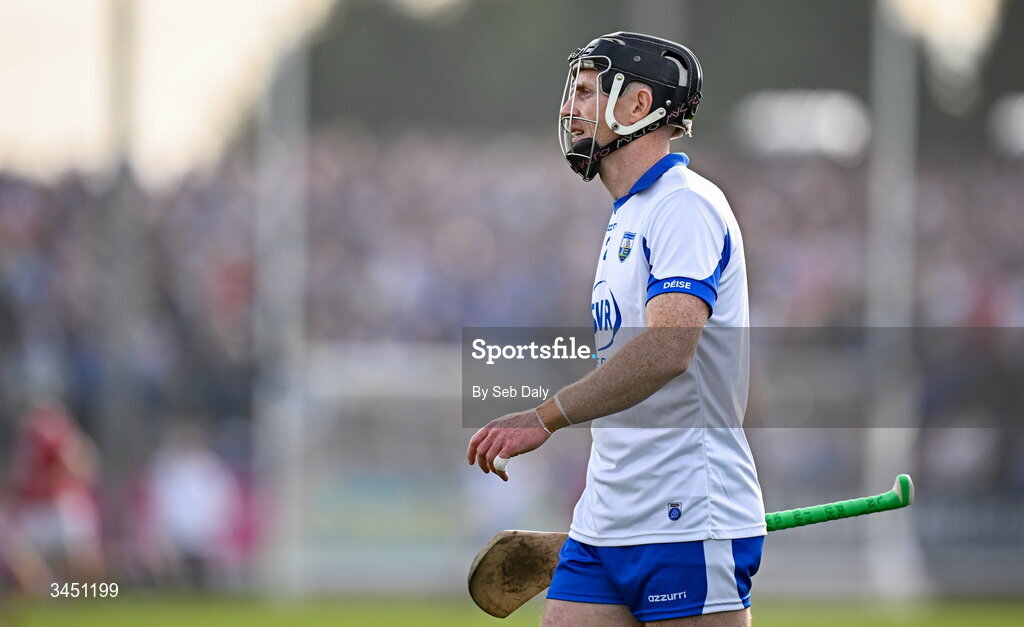 9 May 2026; Ian Kenny of Waterford during the Munster GAA Senior Hurling Championship Round 3 match between Waterford and Cork at Azzurri Walsh Park in Waterford. Photo by Seb Daly/Sportsfile