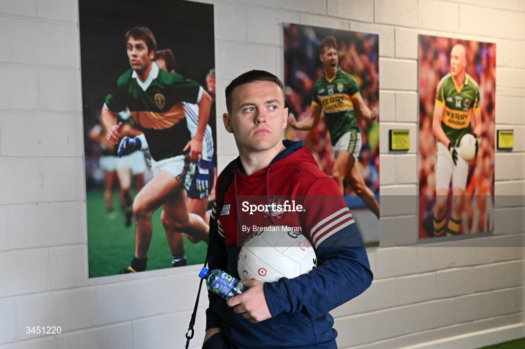 10 May 2026; Steven Sherlock of Cork arrives before the Munster GAA Football Senior Championship final match between Kerry and Cork at Fitzgerald Stadium in Killarney, Kerry. Photo by Brendan Moran/Sportsfile